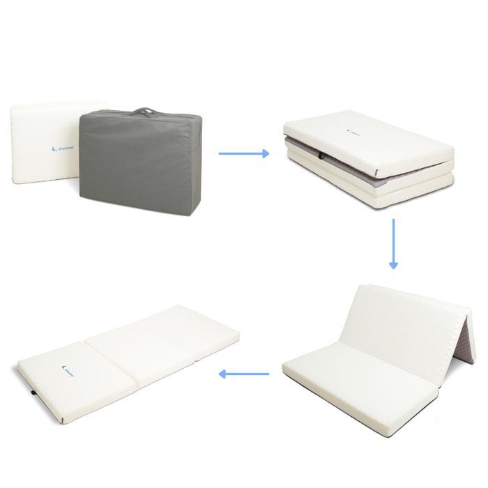 Mate Folding Bed / Kasur Bambu Lipat / Matras travel / Bamboo Mattress