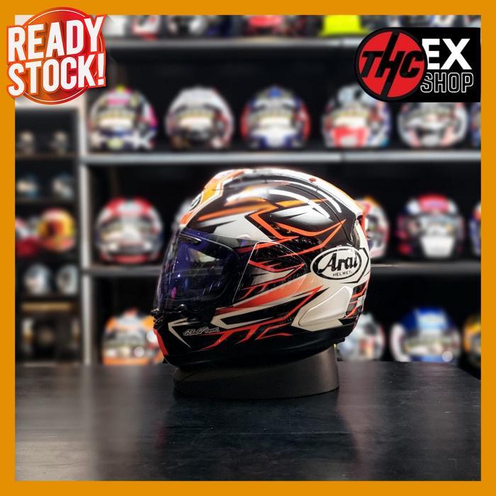 ARAI RX7X GHOST RED SIZE L 2ND FULL FACE HELMET