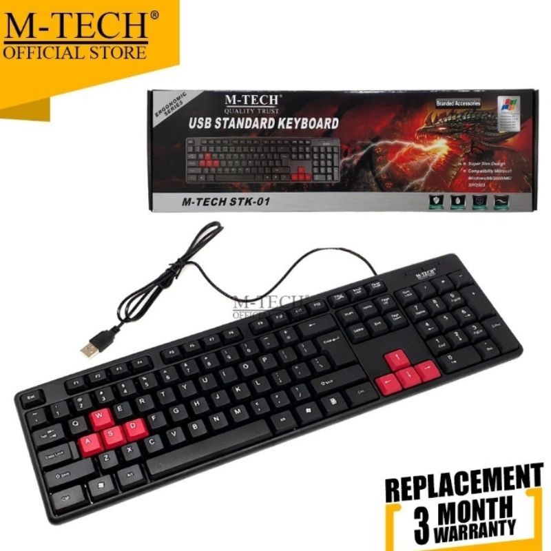 BESSELLER KEYBOARD GAMING KABEL APAYADO K61 DENGAN LAMPU RGB / 61 KEYS WIRED KEYBOARD