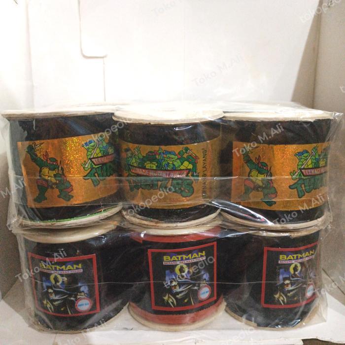 Terlaris Benang Nilon Kelos Hitam Putih Kelos Besar Benang Layangan Gelasan Best Quality