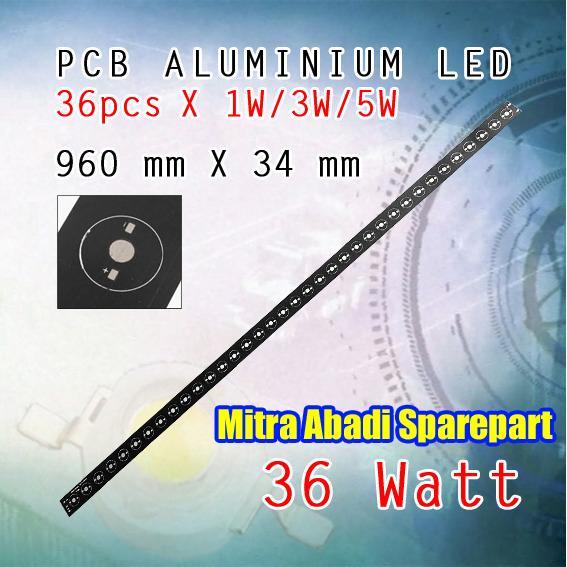 "New" Long PCB LED Aluminium HPL 36W/36 Watt 960x34mm FH-L1021