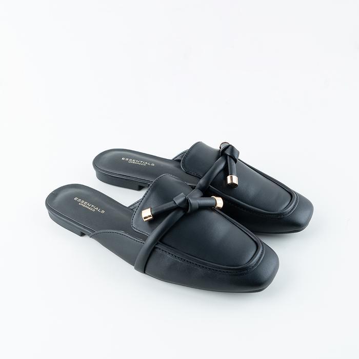 Urban&Co Essentials Sepatu Flat Slipon Mules - Miharu Terlaris