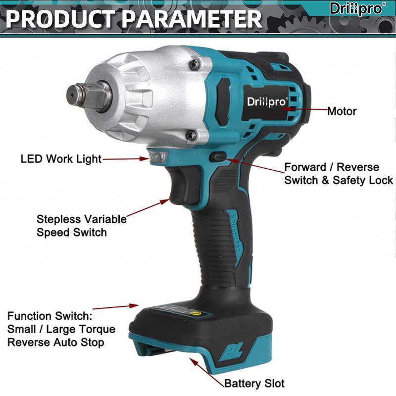 Drillpro 2000N.M Impact Wrench