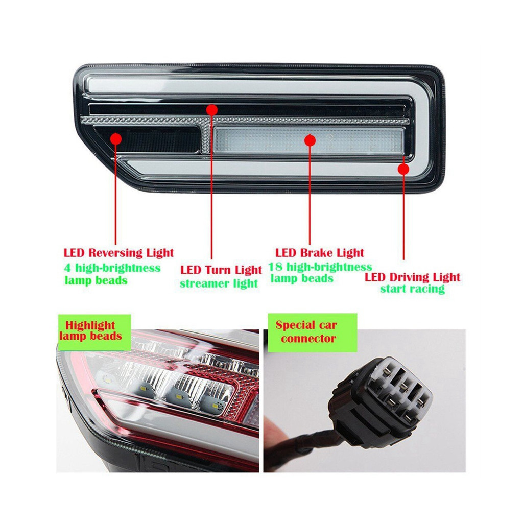 . Aksesori Pengganti Lampu Sein Mobil Led Lampu Rem Belakang Mobil -