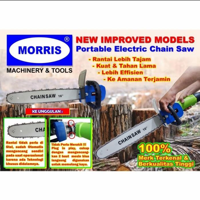storejayabaru MORRIS ELECTRIC CHAIN SAW STAND 16" MORRIS 16INCH STAND CHAIN SAW AUTO