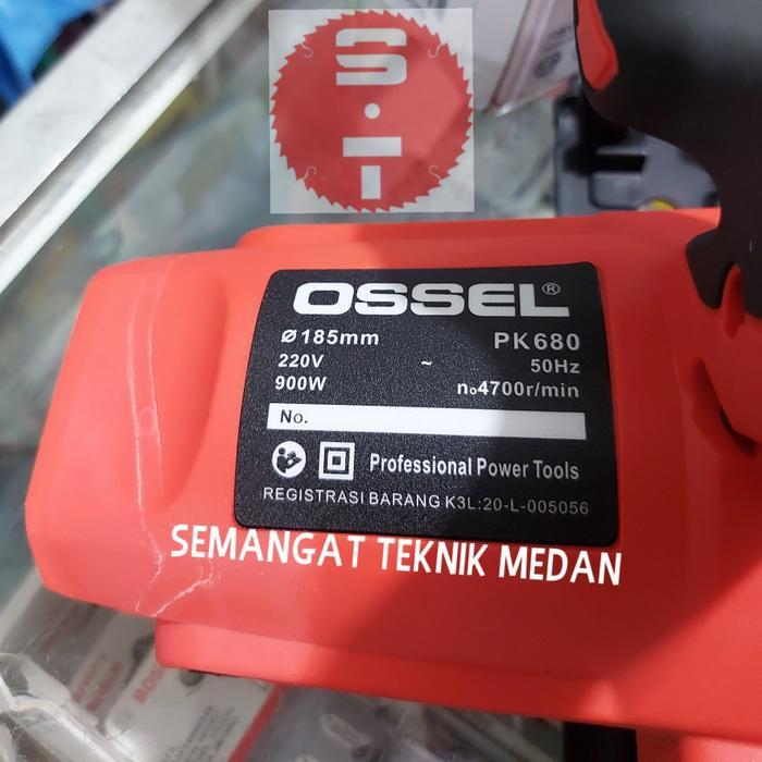 maju store12 PK580 MESIN GERGAJI BELAH POTONG KAYU CIRCULAR SAW 7" OSSEL PK 580