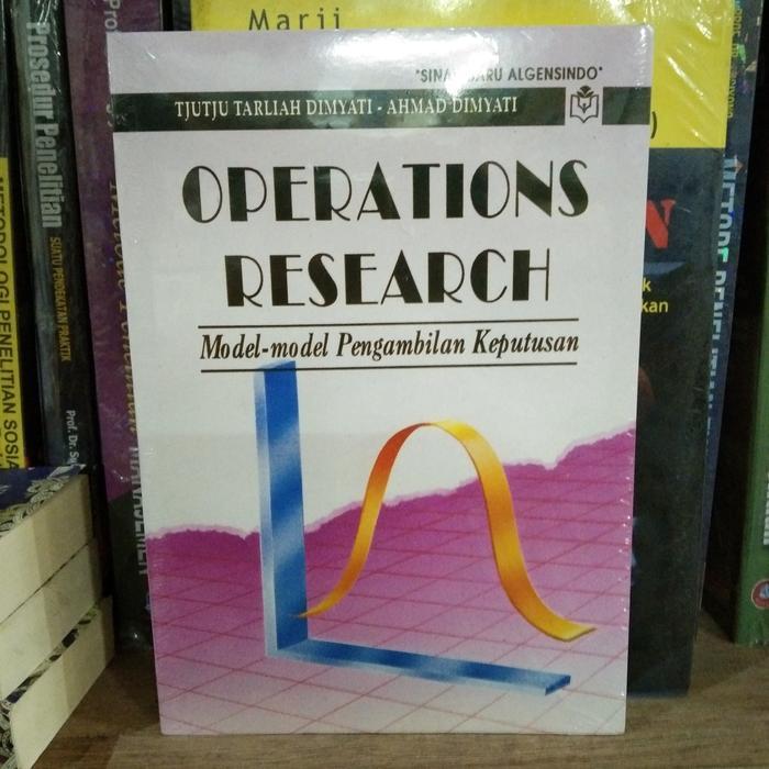 Operations Research- Tjutju Tarliah Dimyati
