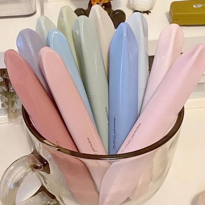 HIGHLIGHTER PEN SPIDOL WARNA WARNI 1 SET STABILO LUCU PASTEL PULPEN HIGHLIGHTER AESTHETIC SPIDOL