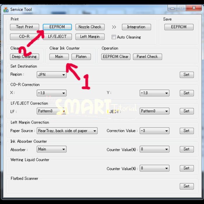 RESETTER / SERVICE TOOL V4905 CANON G1000 G2000 G3000 UNLIMITED ORI