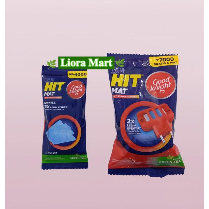 HIT MAT ANTI NYAMUK ELEKTRIK tanpa asap dan bau/Alat & Refill hitmat tanpa kabel