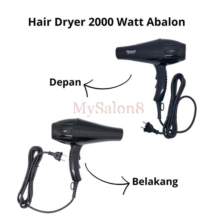 Hair Dryer Tahan Banting 2000 Watt Abalon