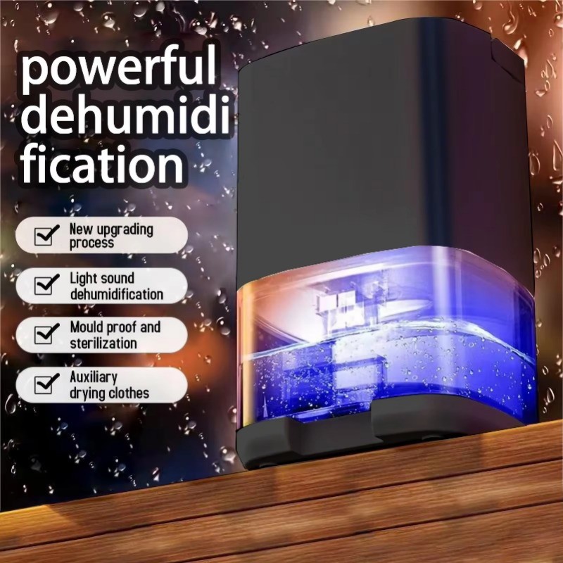 1000Ml Dehumidifier Portable Mute Moisture Absorbers Cost-Effective Air Dehumidifier for Home Room