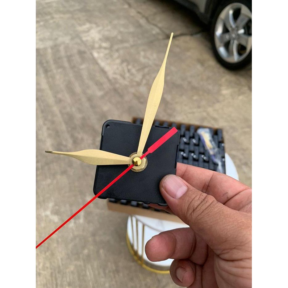 Mesin jam dinding original HEYU TiME 8188 Sweep merayap tidak berisik