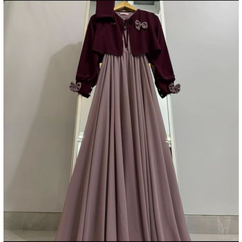 Baju Gamis Terbaru 2026 Gmis Syar'I Casual Premium Elegan Ori Bsju Gamis Kekinian Murah Bsju Dress G