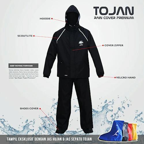 Jas Hujan premium tojan