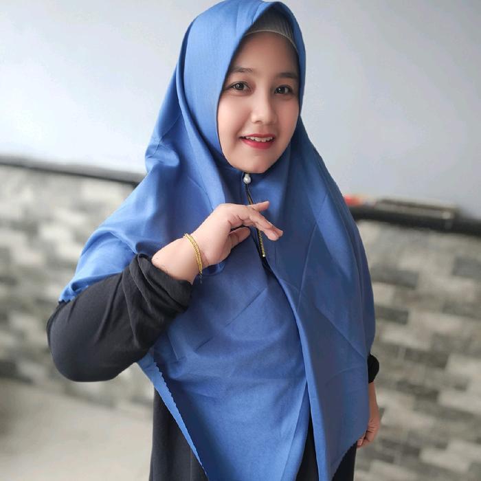 HIJAB ZIPER JUMBO BELLA MIRACEL RESLETING/JILBAB RESLETING ZIPER JUMBO ZIPPER INSTAN SEGI EMPAT *