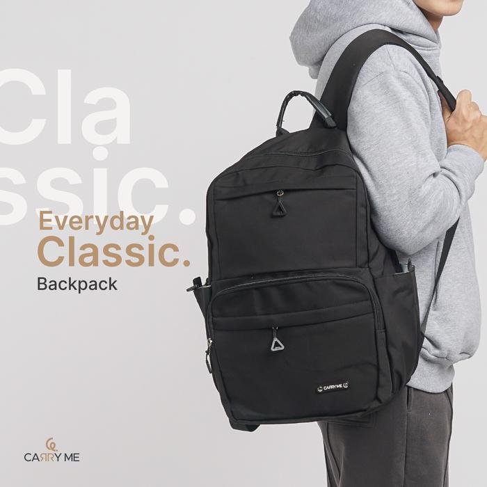 Kalibre Bag'S - - Everyday Classic Backpack / Ransel Pria Wanita / Ransel Sekolah Kuliah Kerja