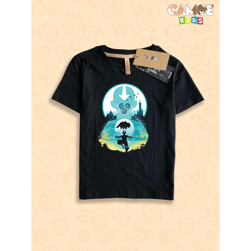 Kaos Anak KIDS Avatar Aang Airbender Anime