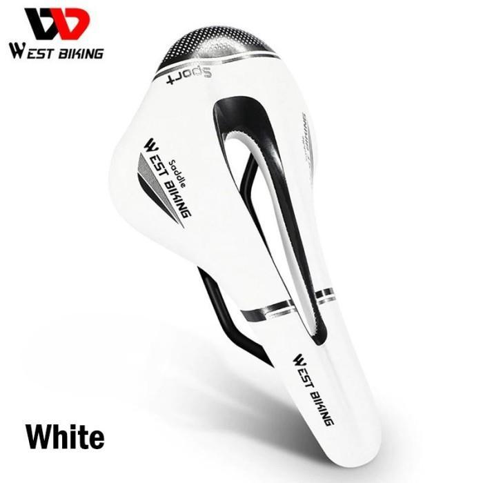 West Biking Ultralight Sadel Sepeda Lipat MTB Roadbike Hollow Saddle