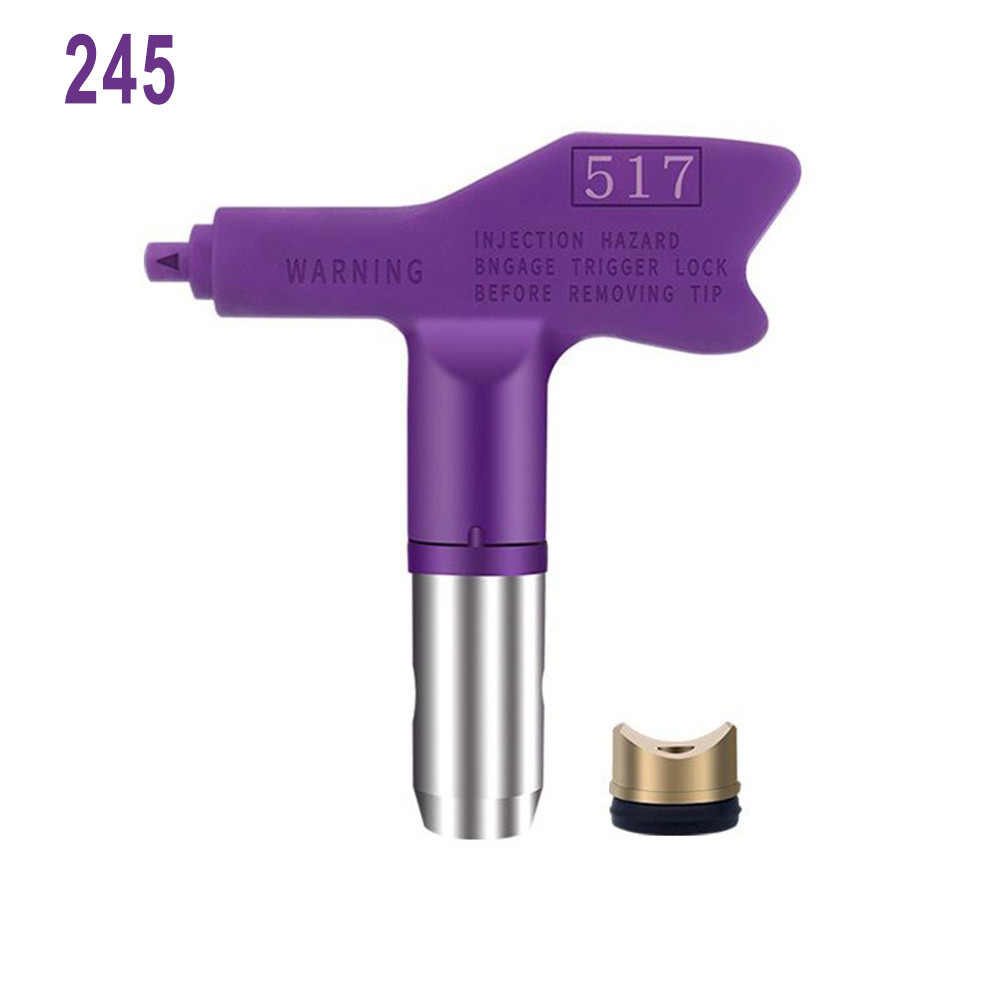 . Airless Spray Tip Nozzle Purple Airbrush Paint Spray Tip Nozzle -