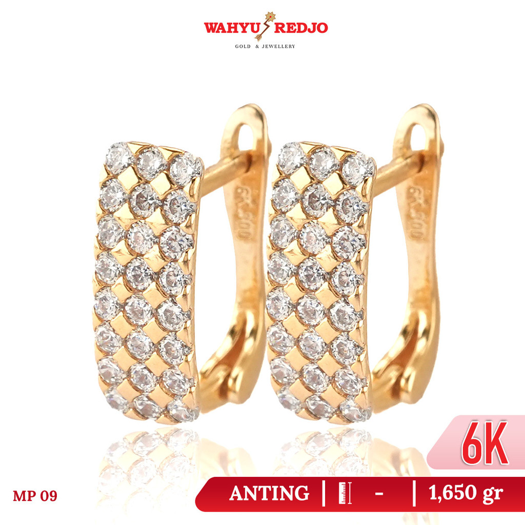 Anting Emas Kadar 6K Wahyu Redjo AN-6K 31832281