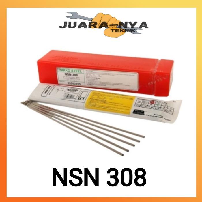Nikko Nsn-308 Stainless Kawat Las 2.0Mm 2Mm Kawat Las Stainles 308