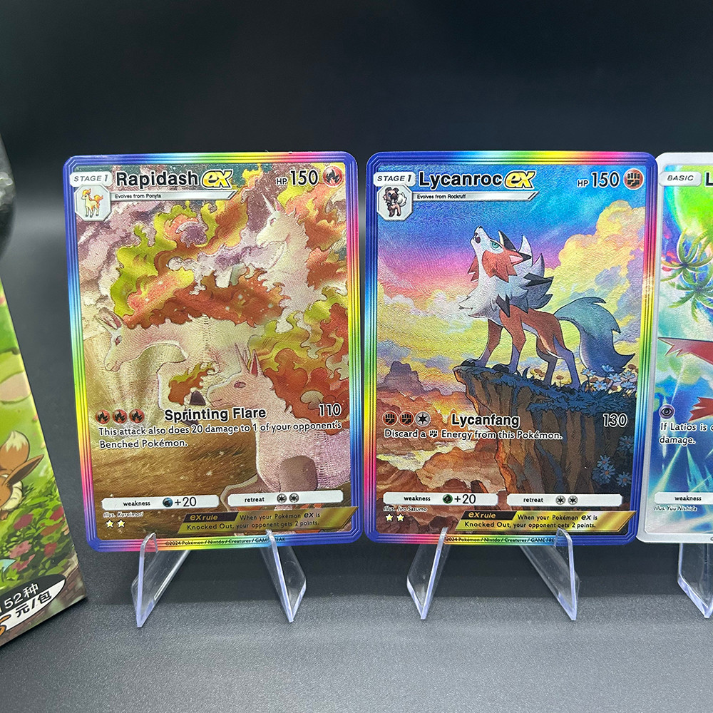 1Box PTCG Pocket Series English Random Flash Collection Card Umbreon Sylveon Umbreon Mega Pinsir