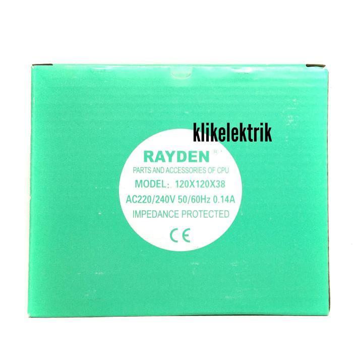 Melayani Faktur Pajak Kipas Komputer Cooling Fan Pendingin Panel Blower Ac 220V 12Cm Rayden