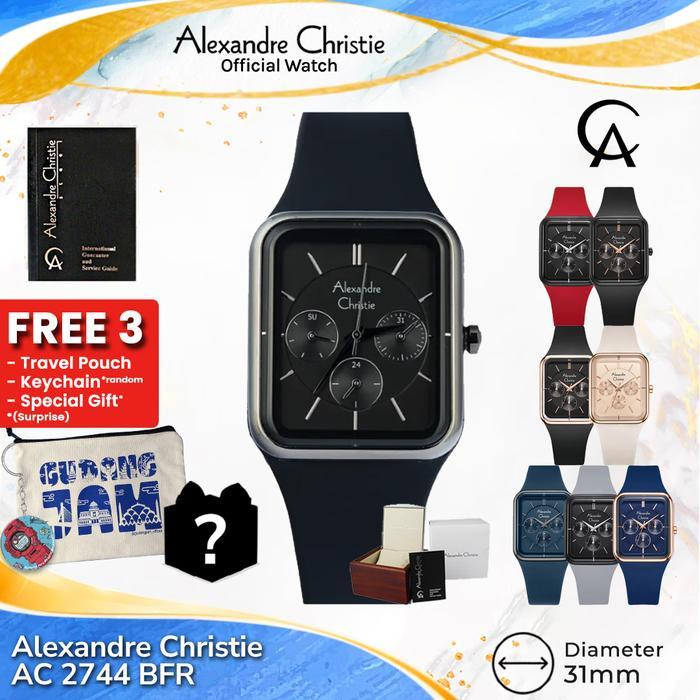 Alexandre Christie Wanita AC 2744 BFR AC 2744 AC2744BFR Strap Rubber
