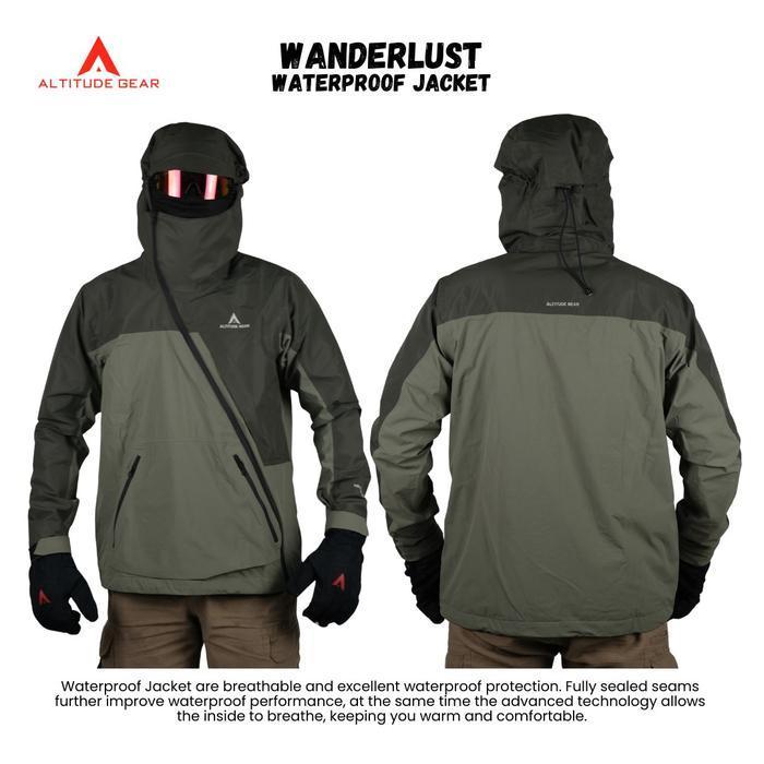 Eiger - Jaket Gunung Altitude Gear Wanderlust Tahan Air Double Layer Waterproof Sport Jacket