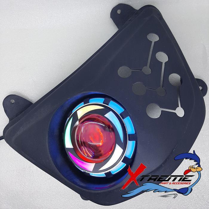 Reflektor Lampu Projie Proji Ninja R 150 Barong Batok