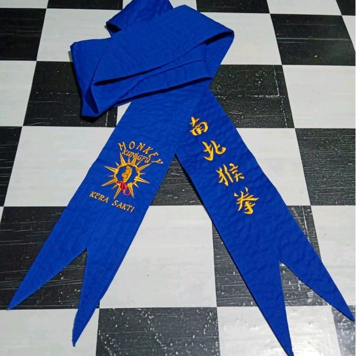 SABUK BIRU BORDIR IKS.PI KERA SAKTI 005 Kain Drill
