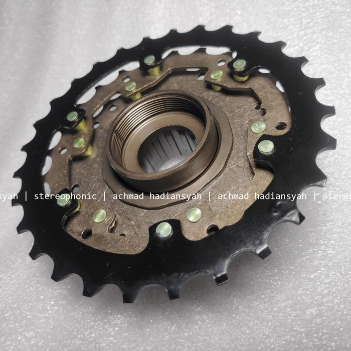 Original Shimano Sprocket Freewheel 7 Speed Shimano 14-28T Tz500 7Sp