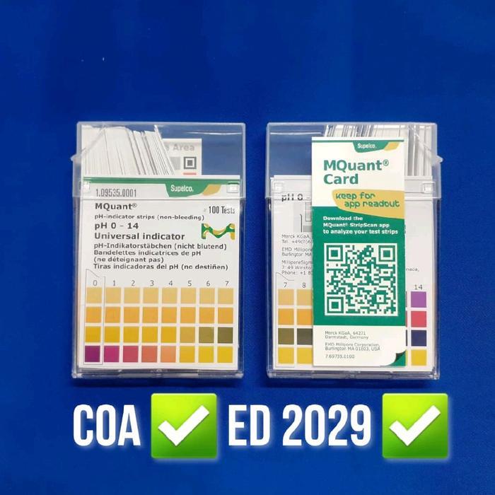PH Paper / Kertas PH 0-14 Merck / Kertas Lakmus