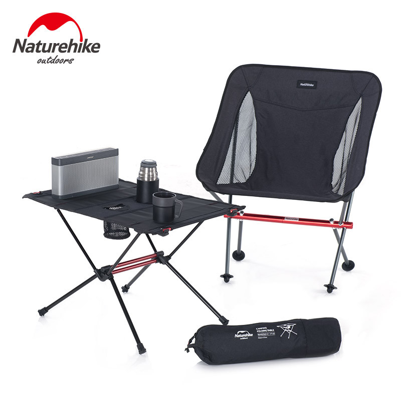 . Naturehike Ultralight Collapsible Table Aluminum Alloy Folding -
