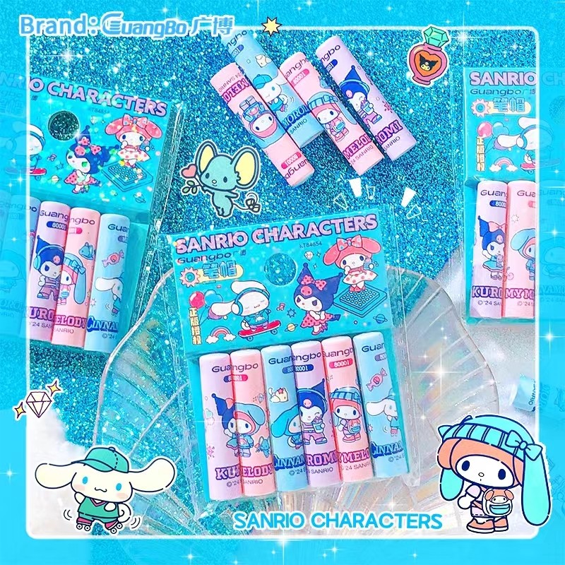sanrio Stationery school accessories bar pen sleeve pen case cinnamoroll pencil cover kuromi pencil