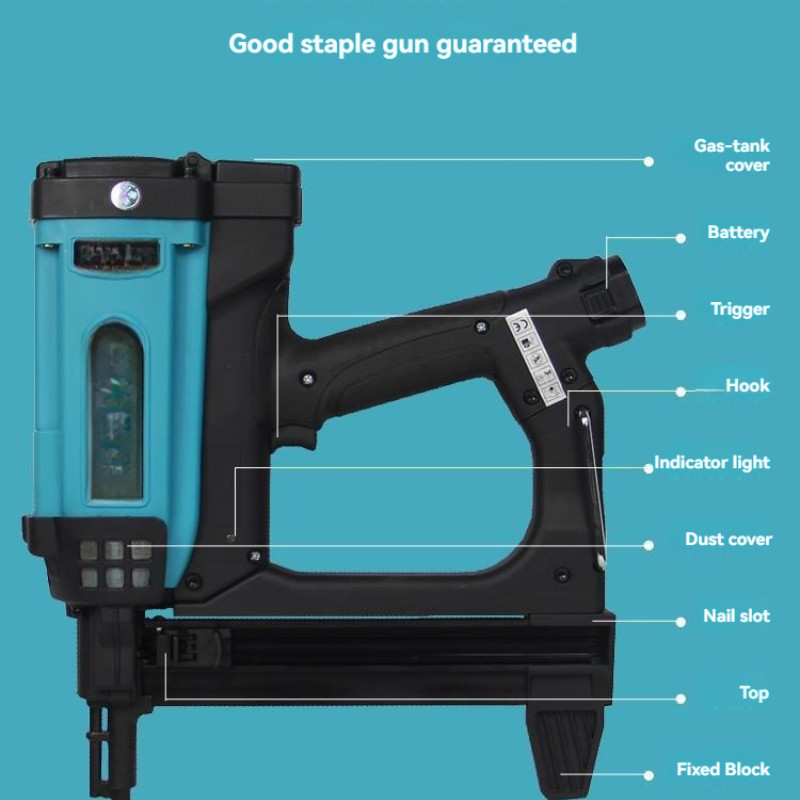 Gas Nail Plumber Special Grab Concrete Electric Gun Gas Row Straight Nail Gun Cement Wall Steel Gun