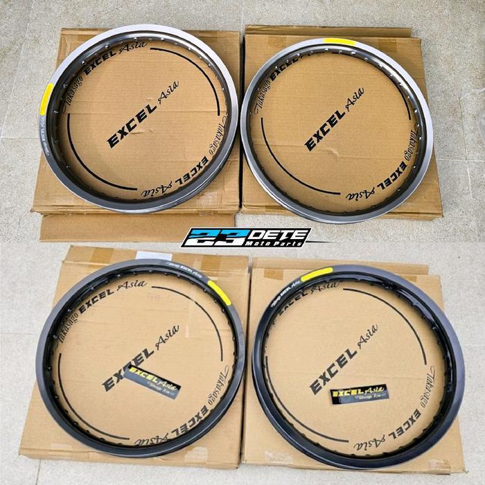 Velg Takasago Excel Asia 160 - 185 -17 titanium & hitam