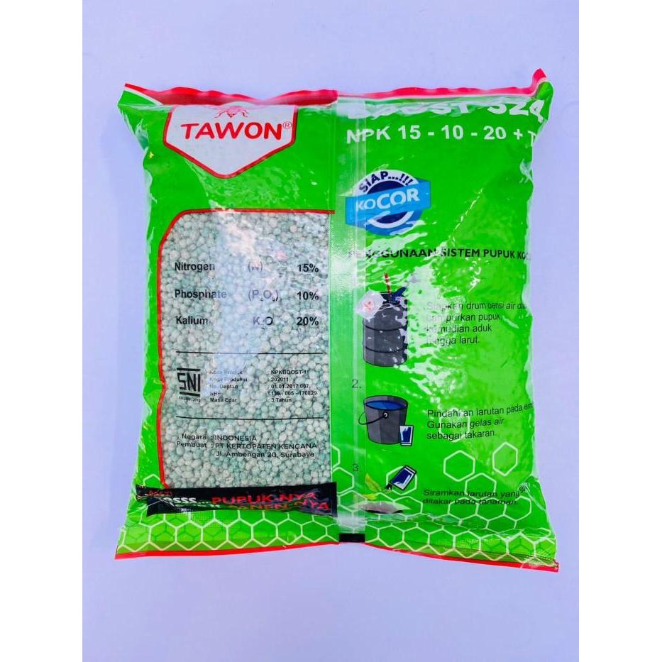 Terangbenderangshop Pupuk Npk 15-10-20+Te Boost 324 Cap Tawon 1Kg