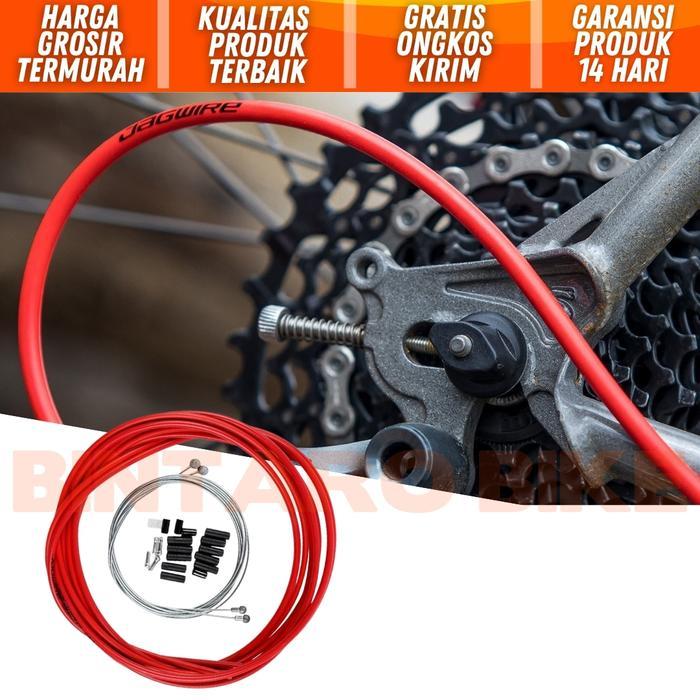 Kabel Set Jagwire Rem Shifter Cable Set Sepeda Lipat Mtb Roadbike Bmx Fixed Gear Dll Original