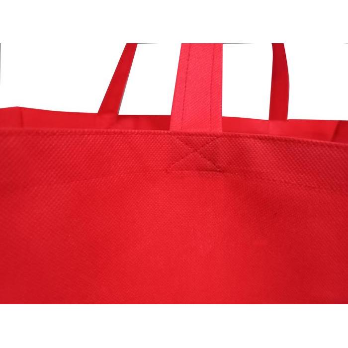 Tas Kain Belanja Super Besar Extra Jumbo 50X50X30 Custom Jahit Tebal Terpercaya