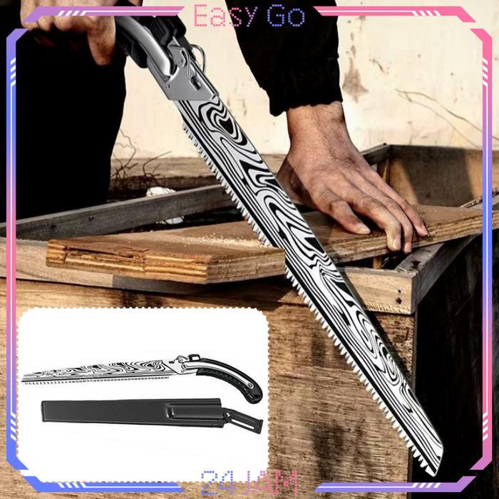 Gergaji Tangan Pemotong Kayu Gergaji Damaskus Gergaji Potong Manual Gergaji Saw Gergaji Manual Super