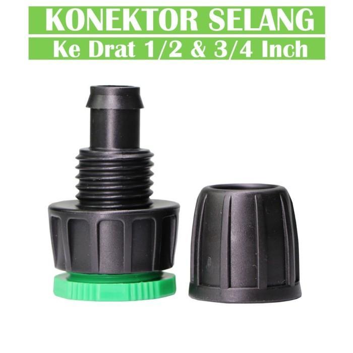 Paket Lengkap Pendorong Hiu DualPump Serbaguna Konektor Drat Dalam