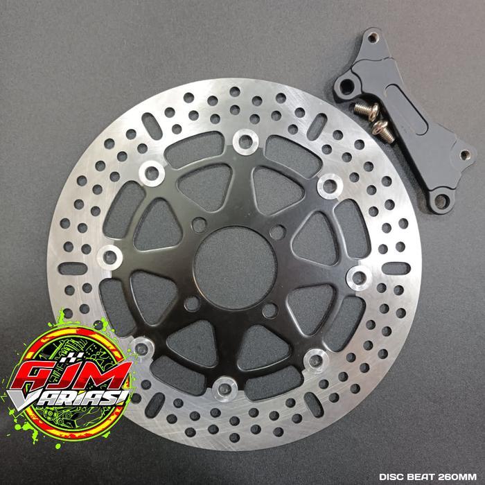 Piringan Cakram Beat/Scoopy/Vario/Genio/Beat Fi Ukuran 260Mm Plus Breket