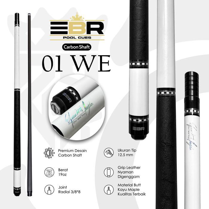 Efren Bata Reyes Elite Pool Ebr Cue Stik Billiard Elite Series Stick Stik Carbon Biliar Low
