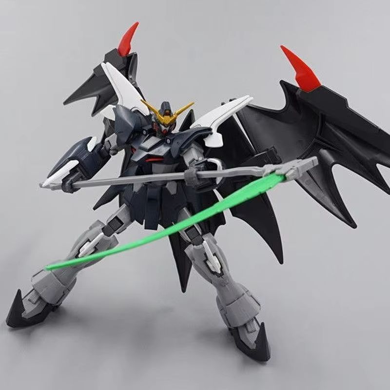 HG 1/144 D-Hell Custom Deathscythe XXXG-01D2 Mech Assembly Model Kits Action Figures Desktop
