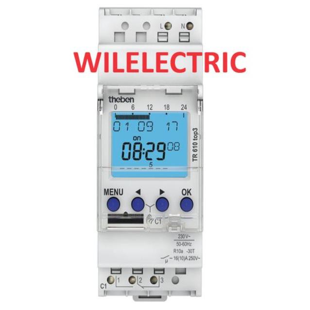 Terbaru Theben Timer Digital Tr610 Tr 610 Top 3 Top3 Original