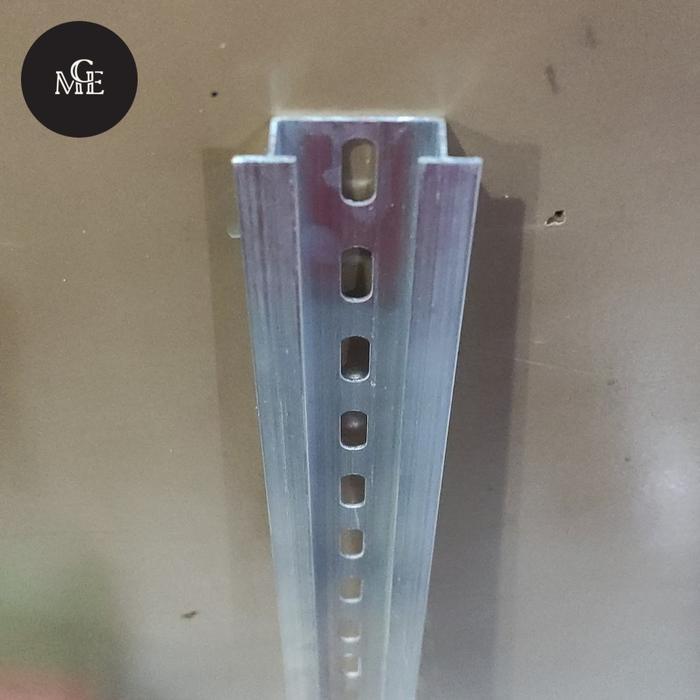 Din Rail Omega Rel Mcb 2 Fungsi Alumunium Rel #Gratisongkir