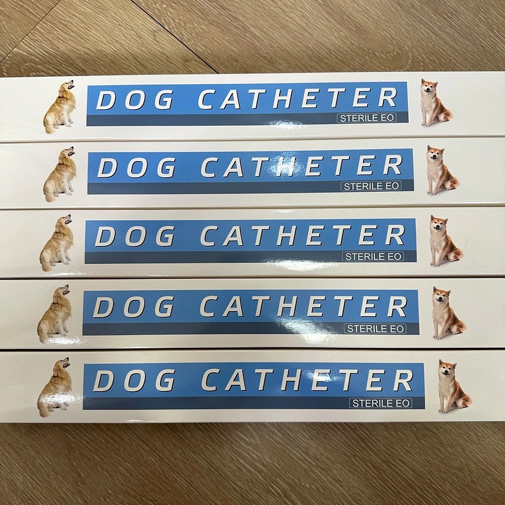 20Pcs Disposable Dog Catheters Sterile Veterinary Urinary Catheter Sterile Urethral Stone Catheter