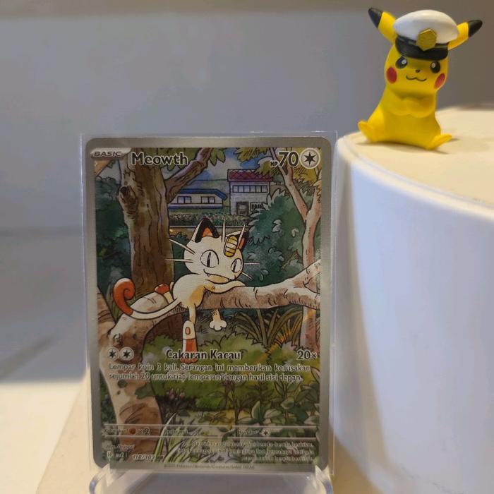 Meowth Ar Ma2 kartu pokemon tcg indo